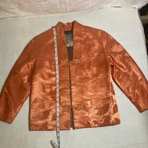 Vintage made in Hong Kong Orange Jacket